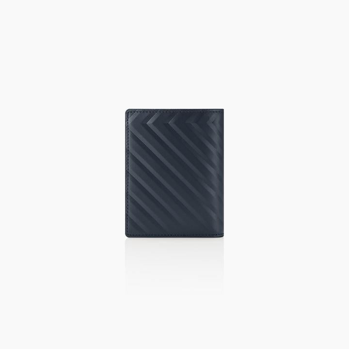 L-Quilting Leather Bi-fold Medium Wallet