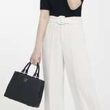 (Nouveau) 06BL L-Quilting Tote Sac