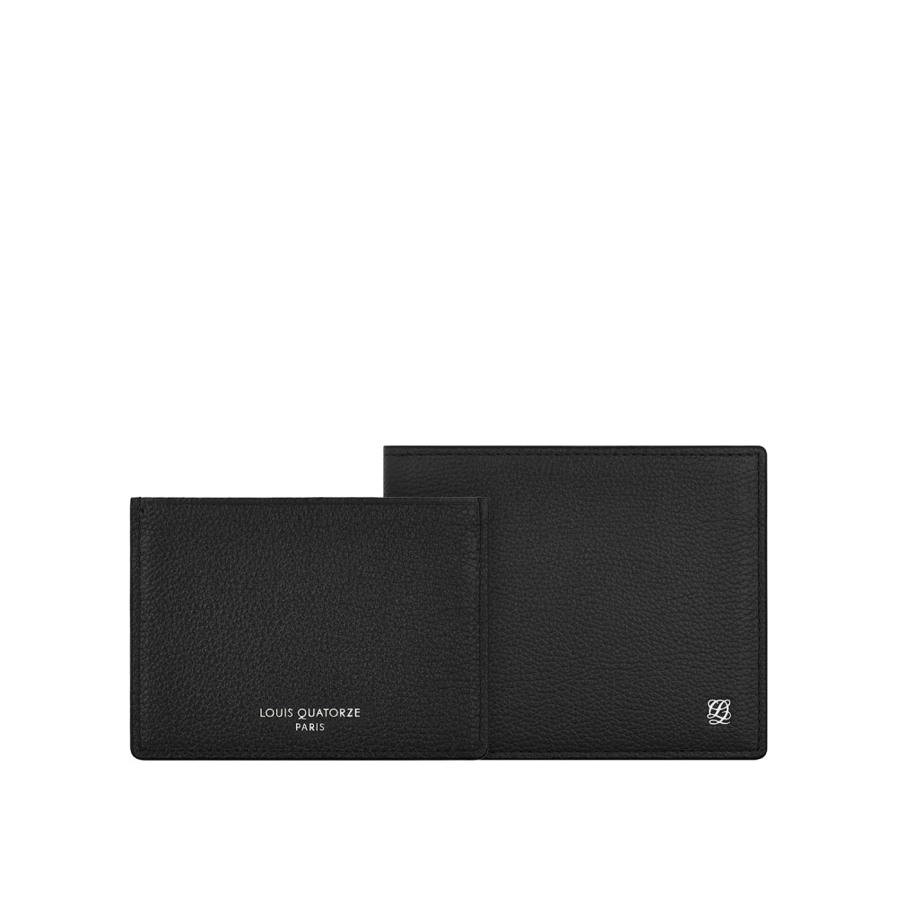 [LOUIS QUATORZE] Men's ring wallet SM2SD01BL Men's wallet black