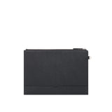 Formal Crossgrained Leather Clutch with Cardholder