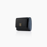 (NEW) New Symbol Tri-fold Half Wallet with Charm