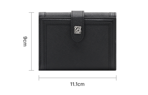 (NEW) Women Half Wallet SS3FM03BL