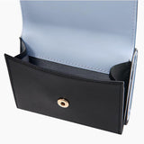 (NEW) New Symbol Tri-fold Half Wallet with Charm
