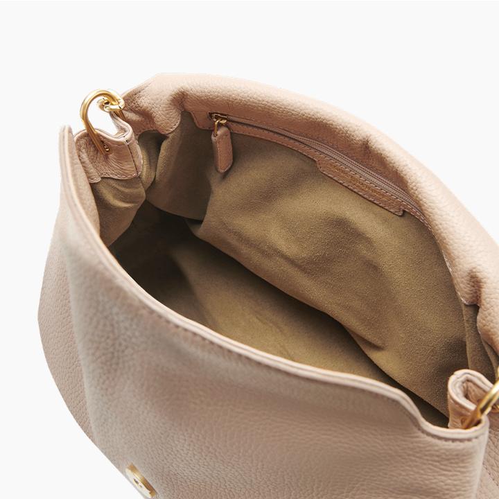 Formal Soft Leather Shoulder Bag
