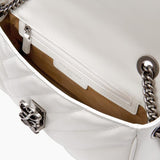 L-QUILTING Top Handle Shoulder Chain Bag