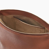 Formal Soft Leather Hobo Bag