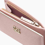 Gold-bar Bifold half wallet