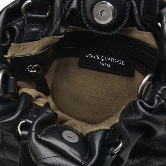 (NEW)L-QUILTING(BK) Hs Shoulder Bag