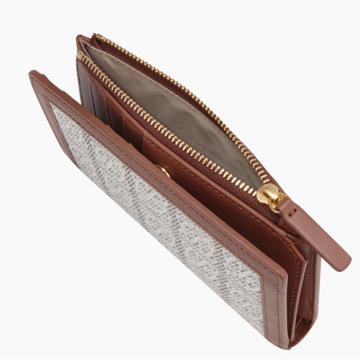 SILLON Bi-fold Medium Zip Wallet