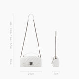 Sac de chaîne d'épaule à poignée supérieure en L