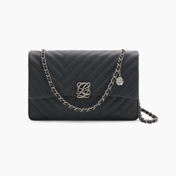 (NEW)07BL L-QUILTING Shoulder Bag