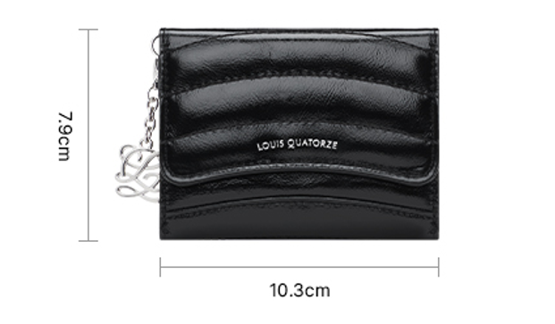 (NEW) EILEEN Half Wallet SS3QT02BL