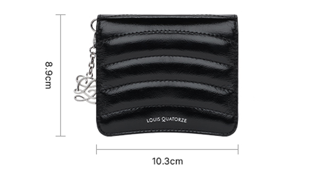 (Nouveau) Eileen Mini Half Wallet SS3QT03BL