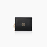 (NEW) New Symbol Tri-fold Half Wallet with Charm