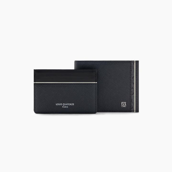 MONOGRAM Bi-fold Half Wallet + Cardholder – LOUIS QUATORZE