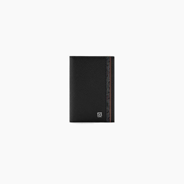 Shop Louis Quatorze 2021 SS Plain Leather Folding Wallet Logo