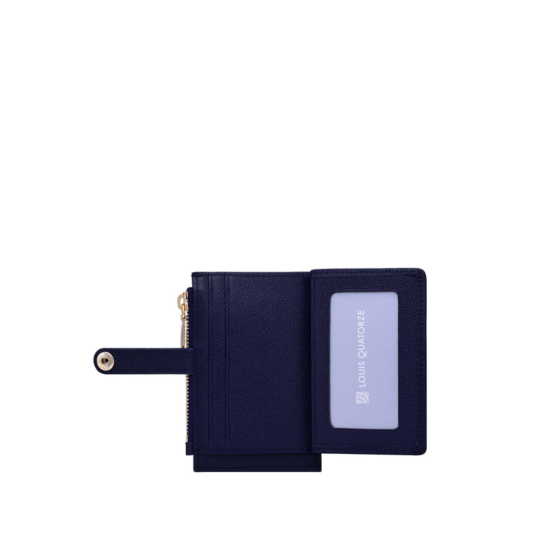 L-Quilting mini zip card case