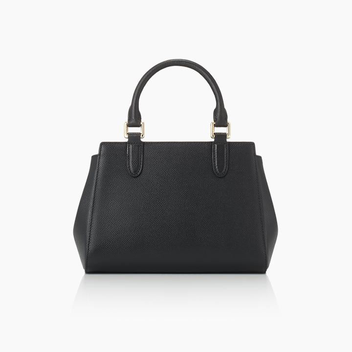 Formal Leather Small Tote Bag