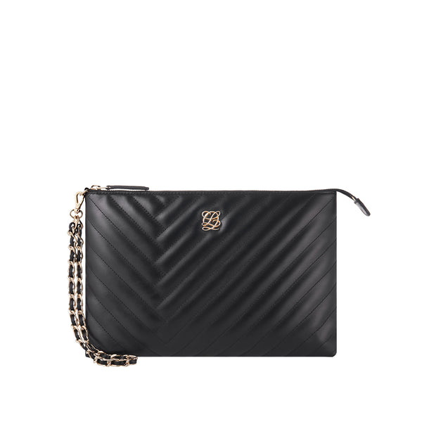 L-Quilting women's Clutch Bag