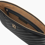 L-Quilting medium clutch bag