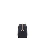 Mini Bold & Golden Logo Quilted Camera bag - Black