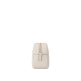 Mini Bold & Golden Logo Quilted Camera bag - Ivory