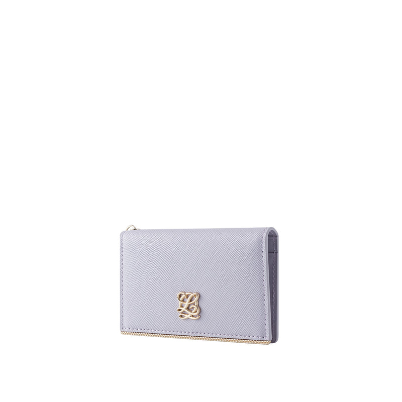 Basic Slim Card Wallet with Charm