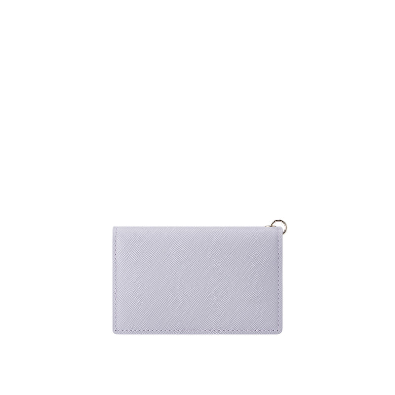 Basic slim card wallet with charm – LOUIS QUATORZE