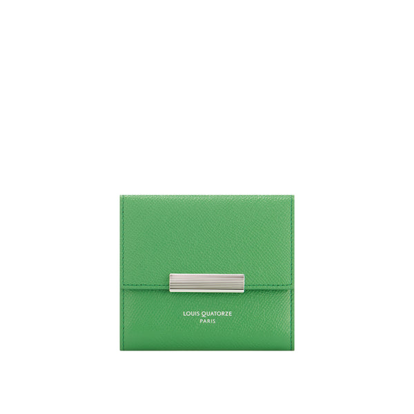 Louis Quatorze Bi-color Small Wallet Logo Folding Wallets