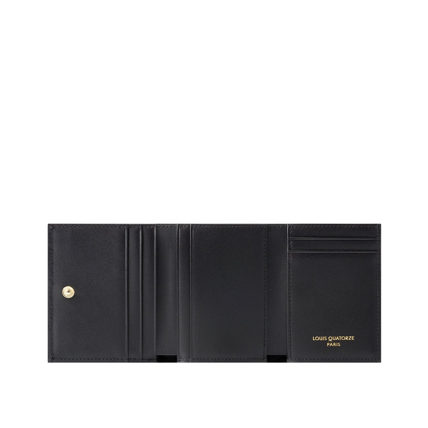 Gold-bar Trifold half wallet