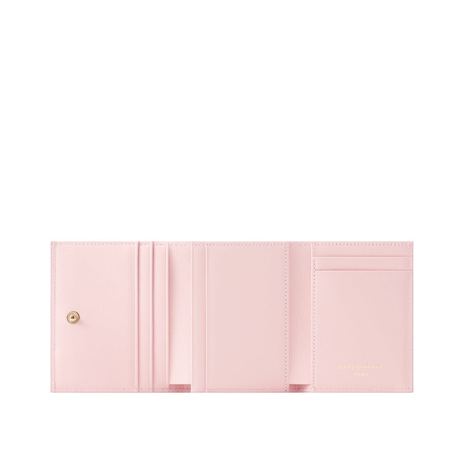 Gold-bar Trifold half wallet