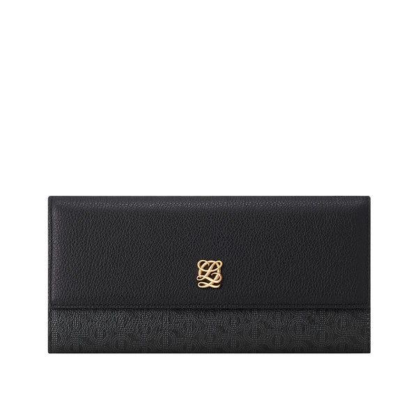[LOUIS QUATORZE] Mini wallet SL1CB03BL Women's wallet Black 